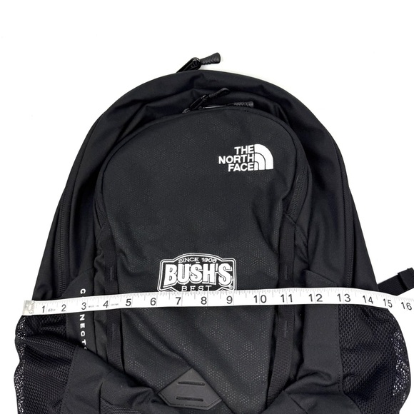 The North Face Connector Backpack Bush Logo Black Canvas Used Once - Picture 10 of 11